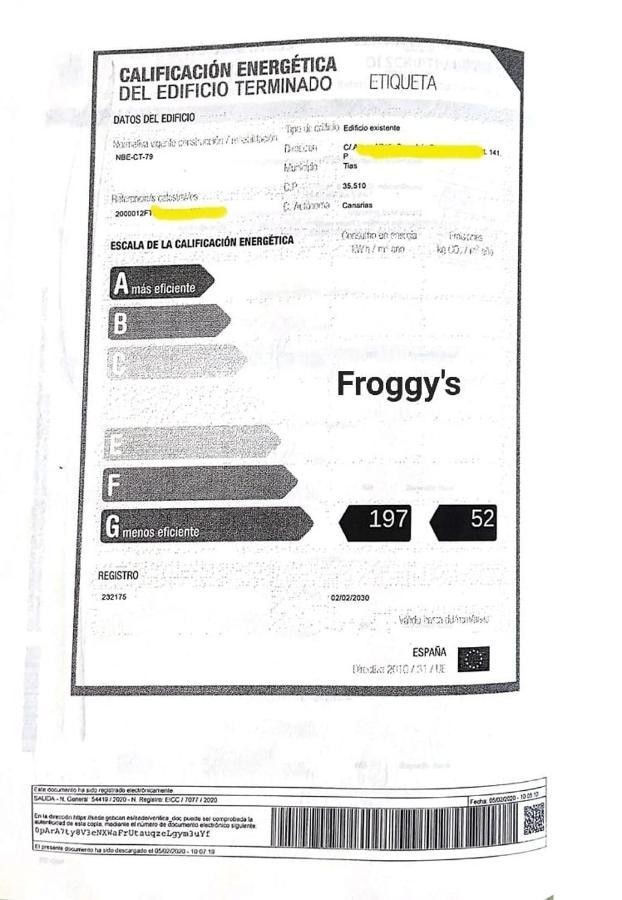 Vivienda Vacacional Froggy'S Puerto del Carmen  Esterno foto